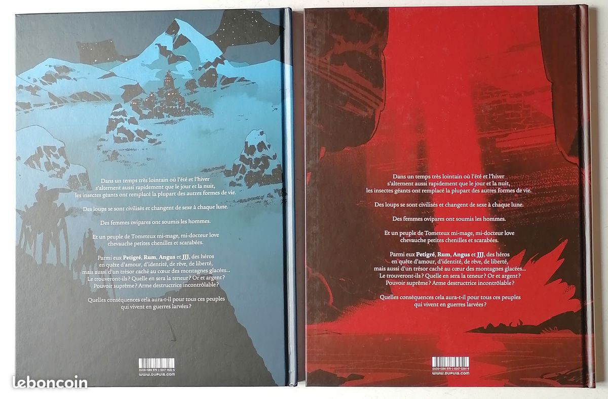 Lot 2 BD Le Roi Louve + ex-libris (image 2)