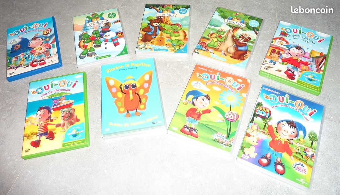 Lot DVDs Jeunes enfants (image 1)