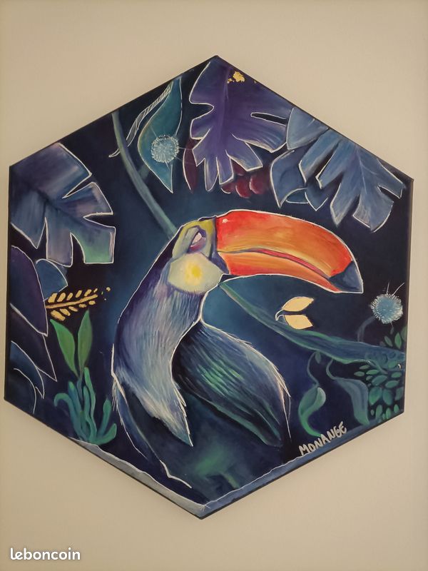 Artiste locale tableaux peinture sur toile moderne (image 8)