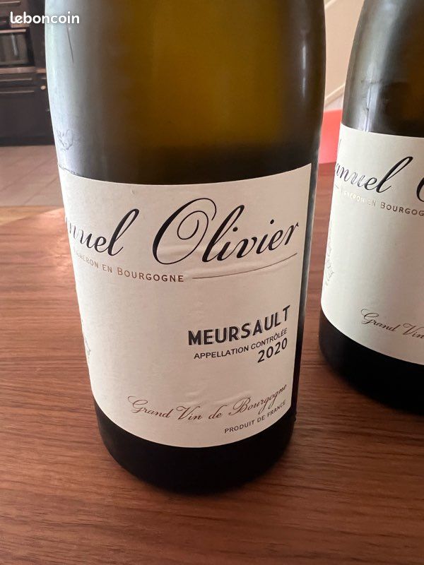 Lot de 3 Meursault 2020 Manuel Olivier (image 2)