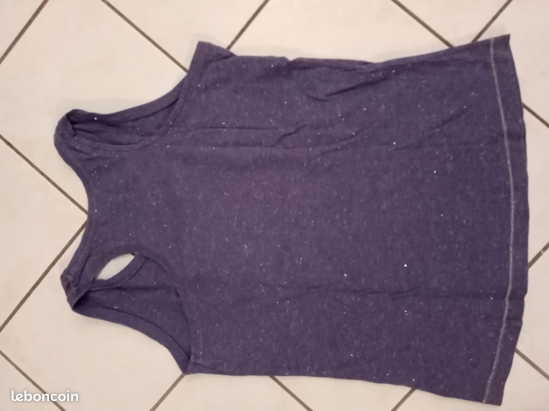 Débardeur violet 12 ans (image 2)