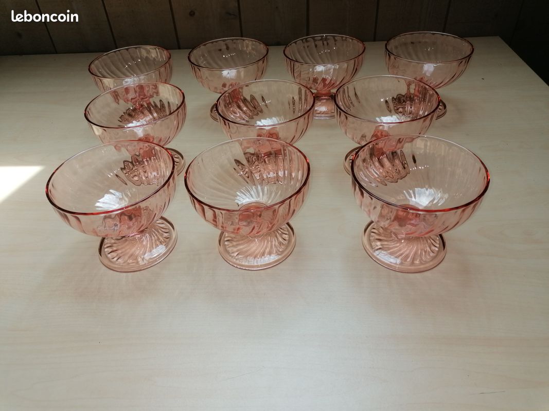 Lot de 10 coupelles en verre (image 4)