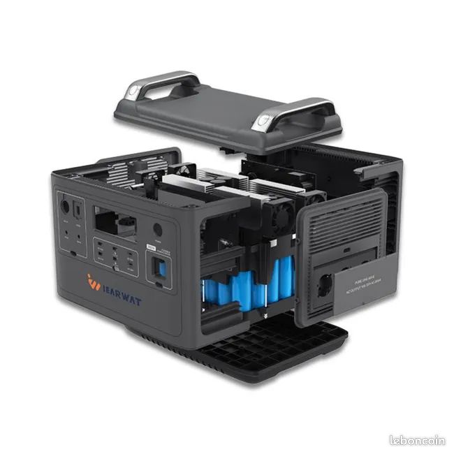 Batterie portable stockage d'energie solaire 1200W (image 3)