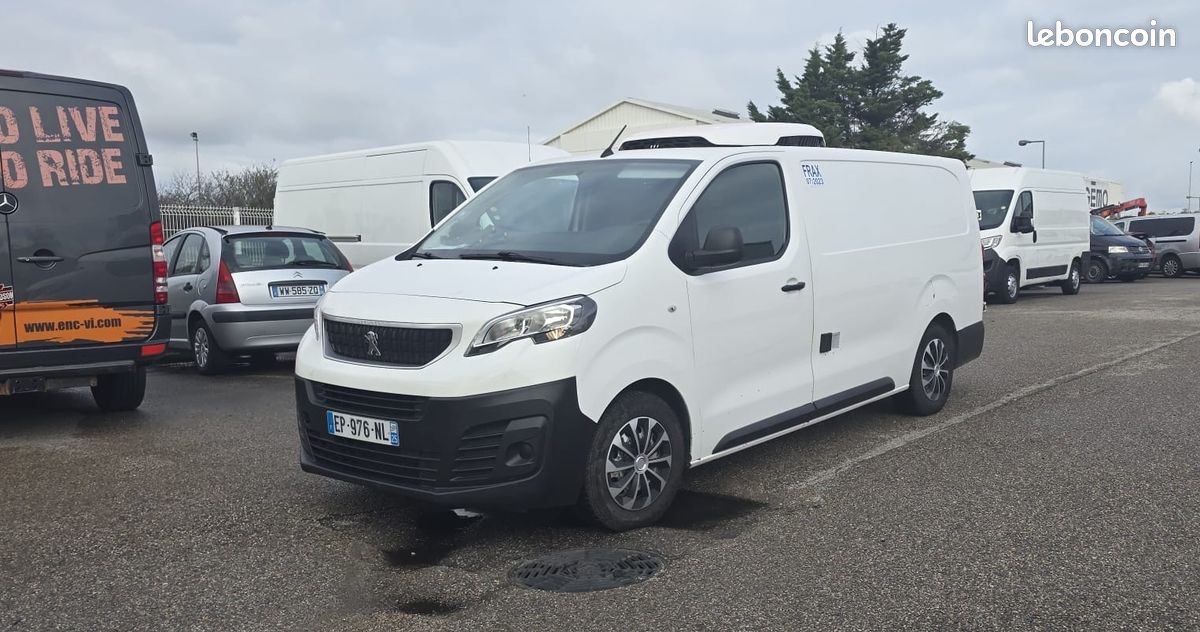 8.666,66 H.T. PEUGEOT EXPERT FGN TOLE LONG 2.0 BLUEHDI 120 S&S BVM6 PRO CAISSE FRIGORIFIQUE GROUPE FROID POSITIF ET NEGATIF ( jumpy scudo proace VIVARO TRAFIC TALENTO NV300) (image 1)