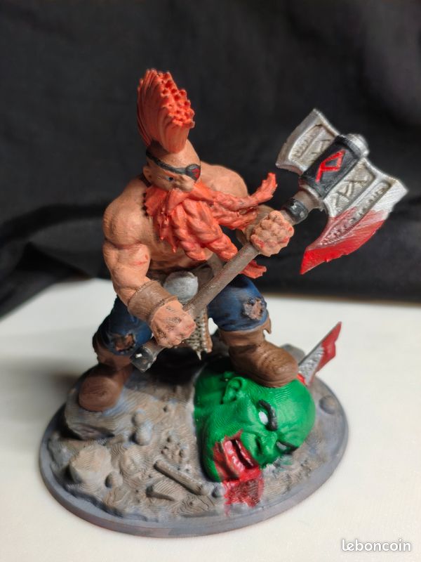 Figurine nain guerrier (image 5)