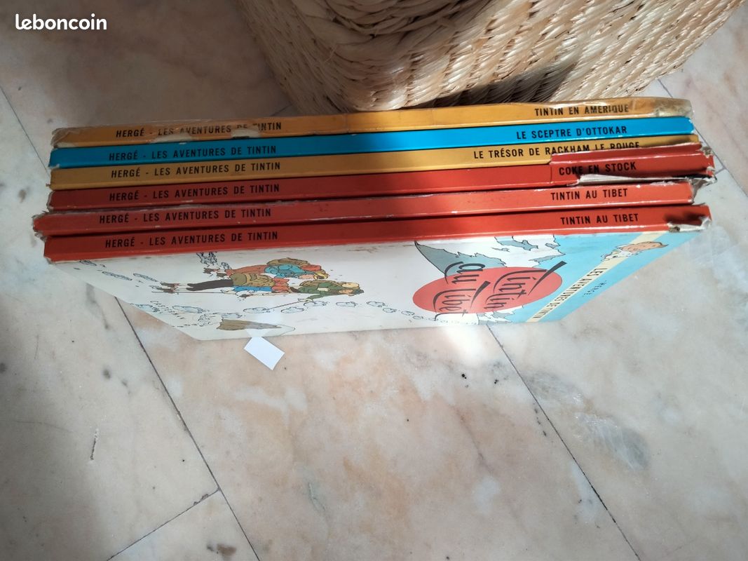 Lot tintin Hergé Casterman (image 3)