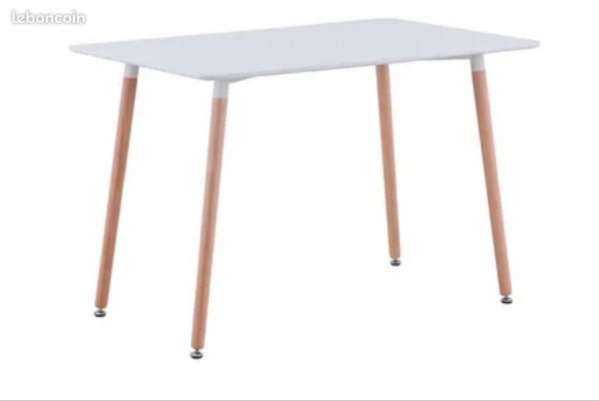 Table à manger - blanc (image 1)