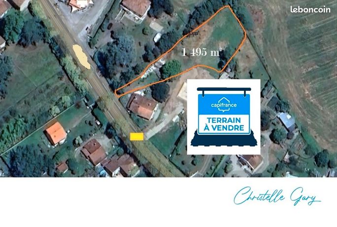 Terrain 1 495 m² Cintegabelle