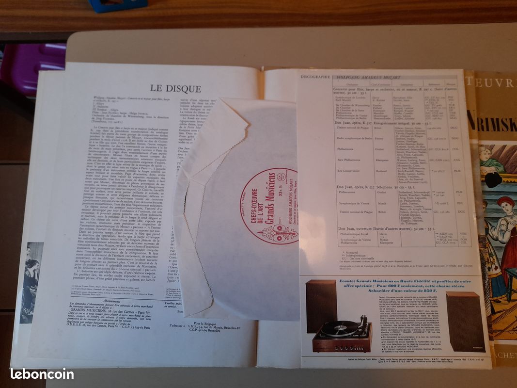 Vinyles 33T chef d'œuvres classique (image 6)