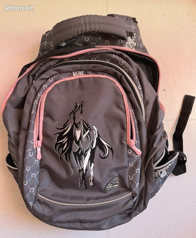 Sac à dos cartable cheval Accessoires Bagagerie