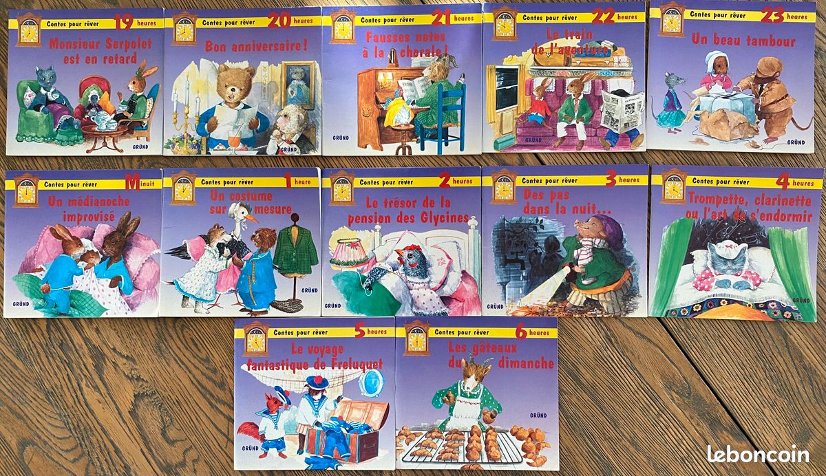 Petits Livres pr enfant "Contes pour rêver" x12 (image 1)