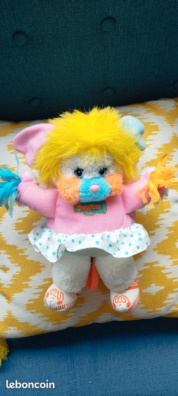 Popples Cheerleader vintage 1985 Mattel (image 8)