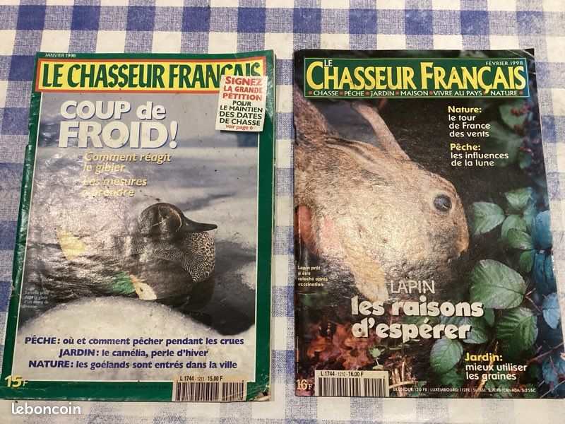 Magazines Le Chasseur Français (1987-1988