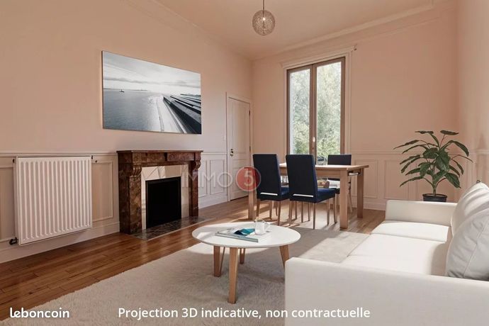 Appartement 3 pièces 57 m²