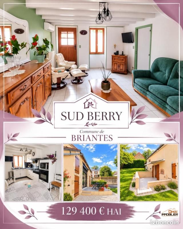 Maison 4 pièces 118 m² · à Briantes · 118 m² · 129 400 €