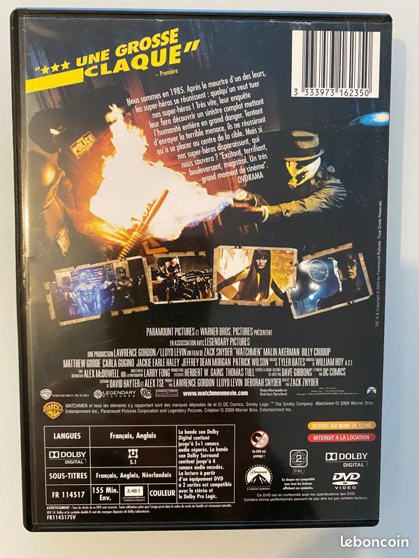 Dvd Watchmen: Les Gardiens (image 2)
