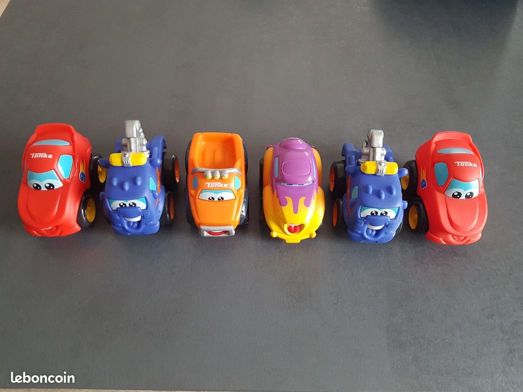 Lot de 6 voitures Tonka (image 1)