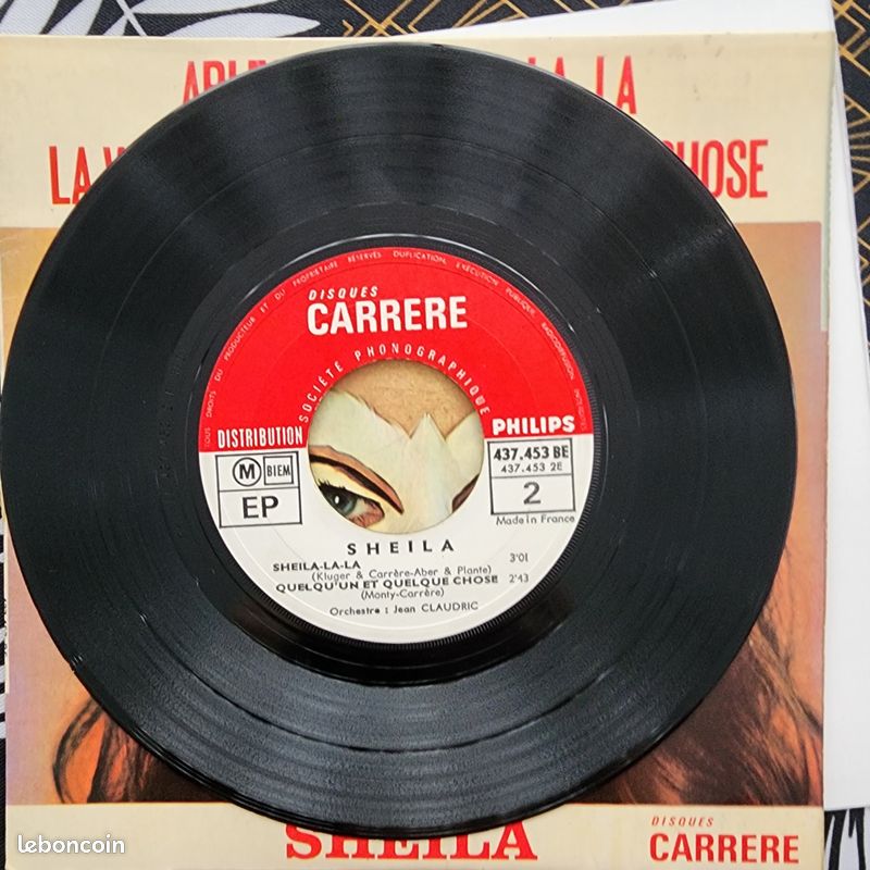 Sheila - arlequin - 45T (image 4)
