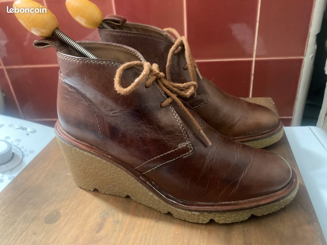 Bottines Clark Artisan En Cuir Marron - Pointure 8 M - Neuves Sans Boîte