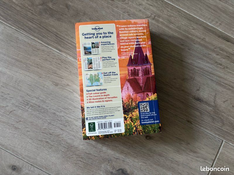 Neuf livre voyage Lonely Planet France anglais/english (image 2)