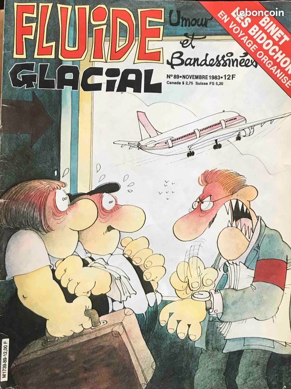 📗 BD-revue 📕 Fluide Glacial N° 88-N°89-N°90-N°91-N°108 (1984) (image 2)