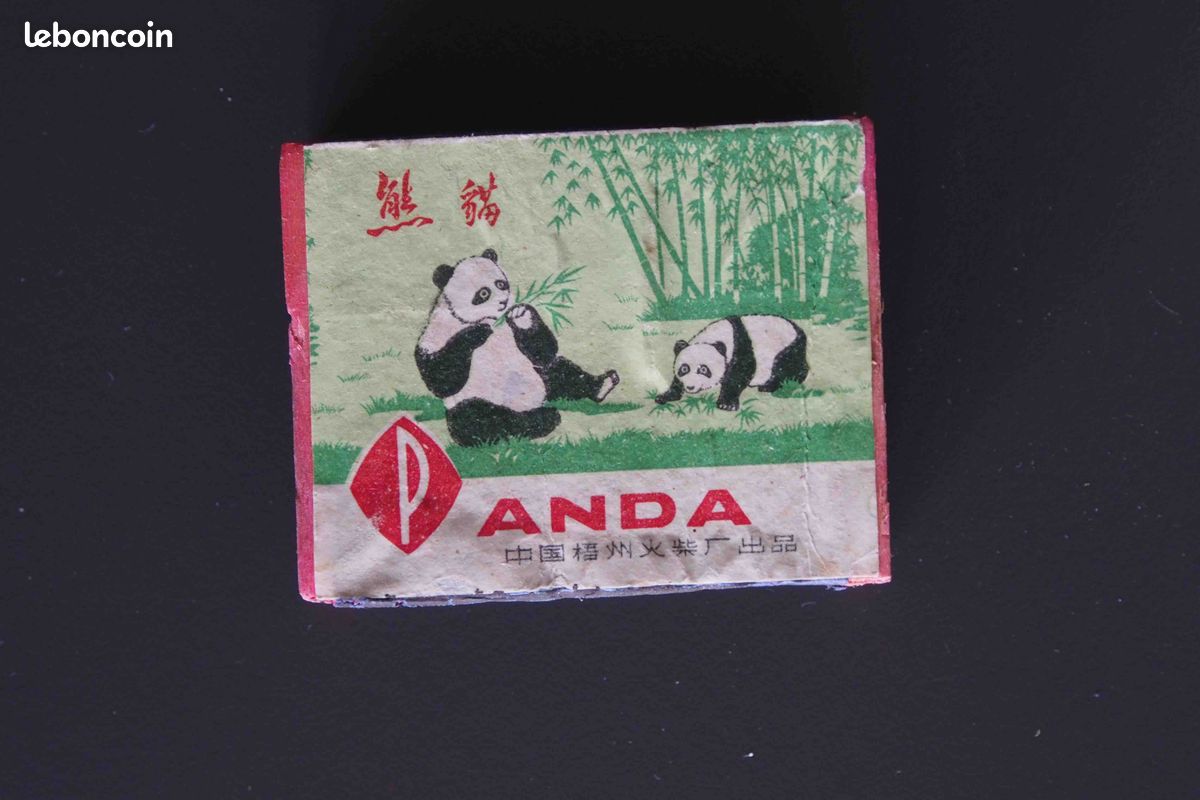 Boite allumettes CHINE PANDA (image 1)