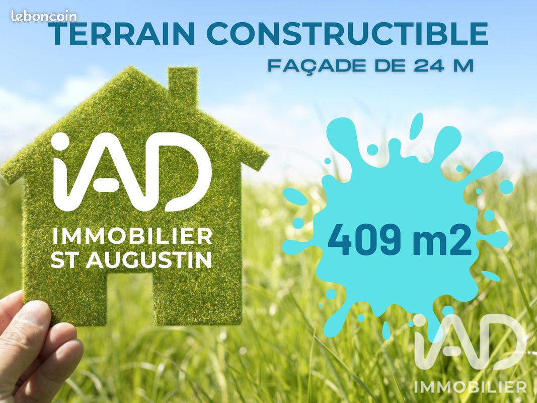 Terrain 409 m² · à Saint-Augustin · 409 m² · 69 000 €