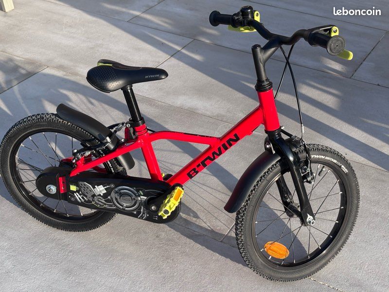 Vélo aluminium B-twin racing 900 16 pouces (image 1)