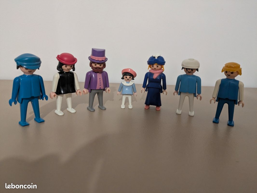 Enfant et charrette - Playmobil époque Victorienne 5505 - Prix & Rareté