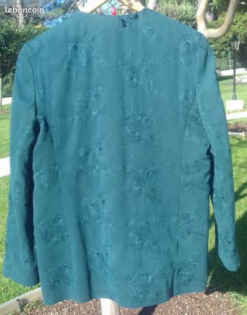 Veste Kaki Un Jour Ailleurs - Taille 42, Synthétique, Comme Neuf, Occasion TB état