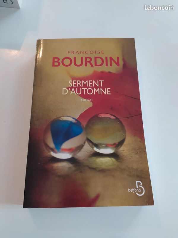 Roman Serment d'automne Françoise Bourdin excellent état (image 1)