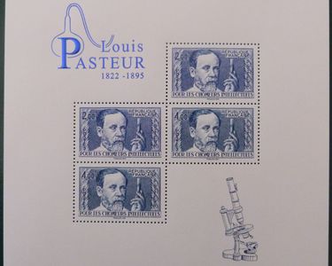 FRANCE 2022 Bloc Feuillet F 5599 LOUIS PASTEUR NEUF