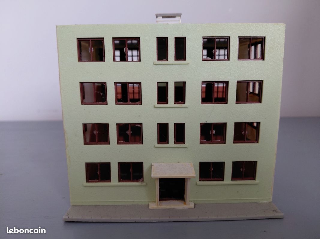 Maquette immeuble jouef ho (image 9)