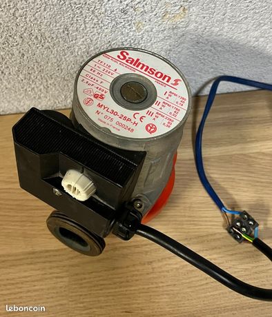 Pompe De Chaudière Circulateur Salmson NYE 33-15 Ku C - Occasion Garantie 3 Mois