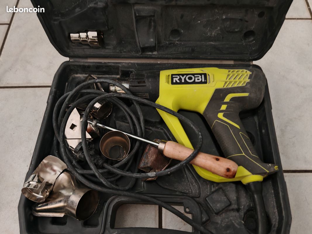Mallette et accessoires pour pistolet thermique RYOBI (image 5)