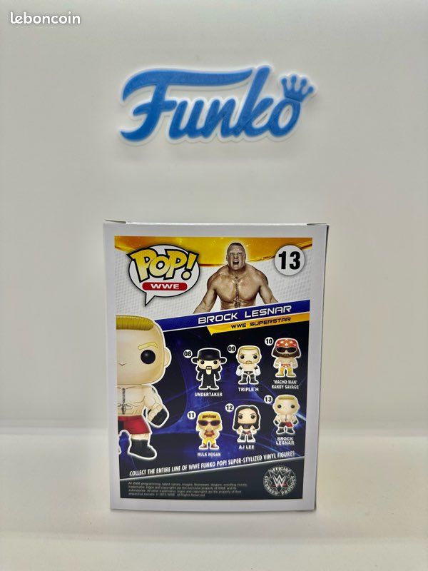 Funko Pop! WWE Brock Lesnar 13 - Édition Limitée Walmart - Neuve Sous Boîte