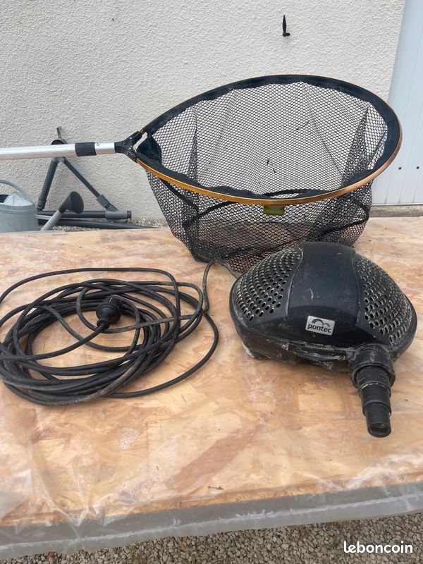 Pompe cascade bassin 5000L pontec avec épuisette (image 2)
