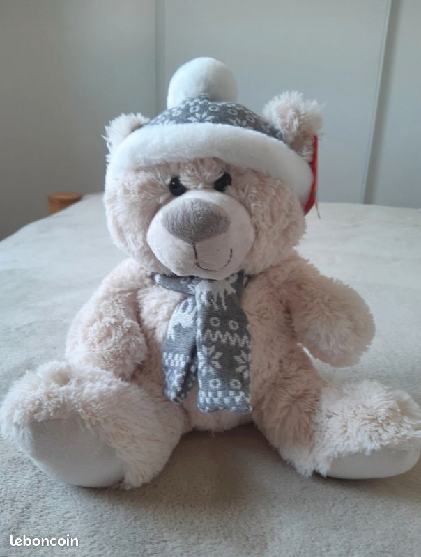 Ours peluche Noël (szcz13) (image 1)