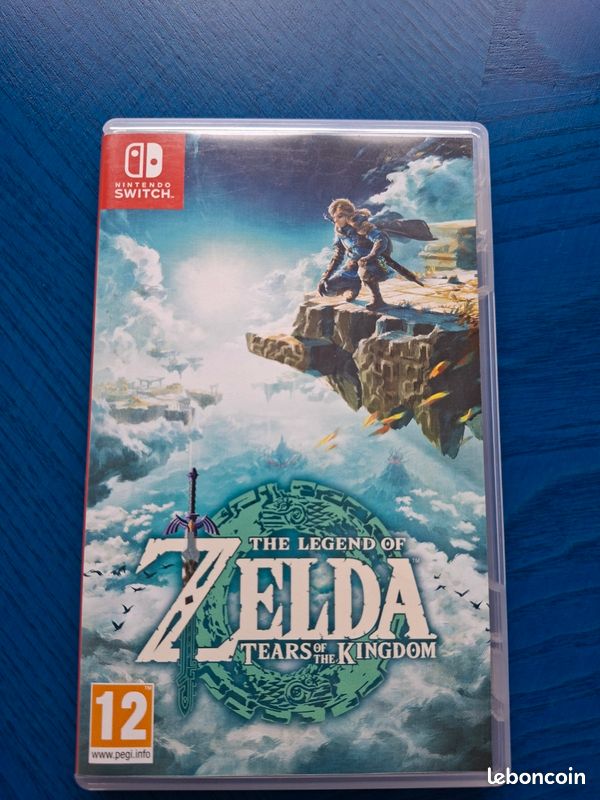 Jeux Nintendo Switch : Zelda, Tears of the Kingdom (image 1)