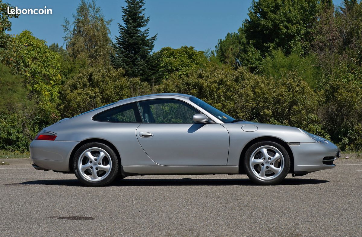 Porsche 996.1 Carrera Boite Mécanique Gris Arctique Intérieur Cuir noir Sièges Chauffants Phares Xénon (image 2)