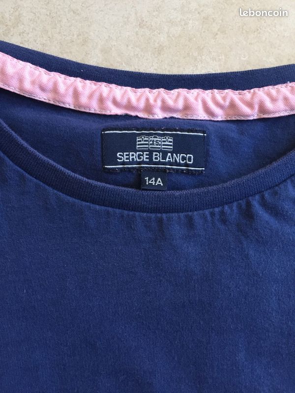 Tee-shirts Serge blanco (image 2)