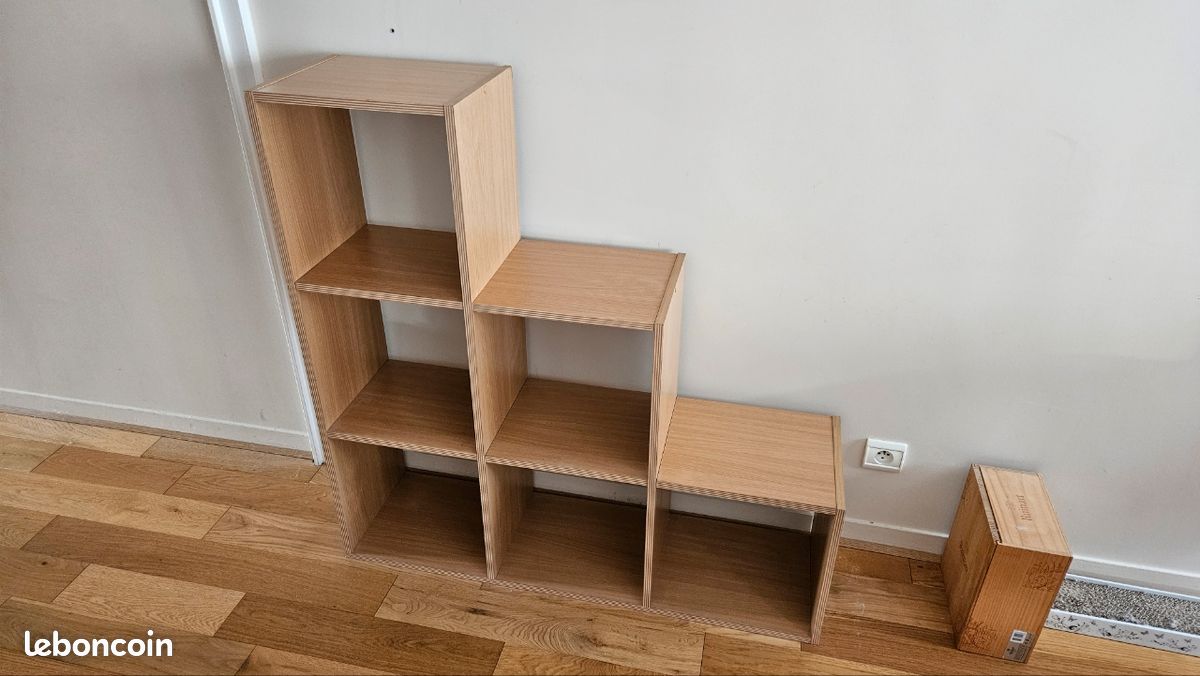 Meuble 6 box / boîtes bon état (image 1)