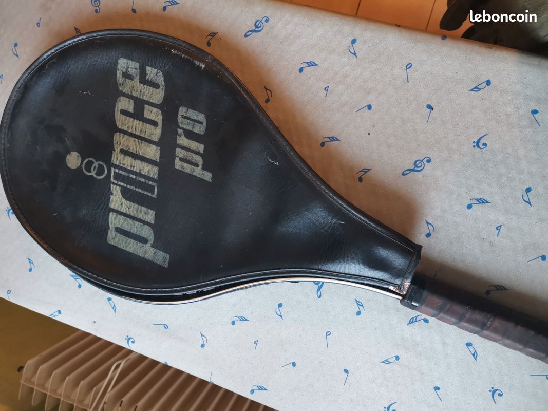 Raquette De Tennis Vintage Prince Pro Comp Widebody, Grand Tamis 118, Housse Incluse