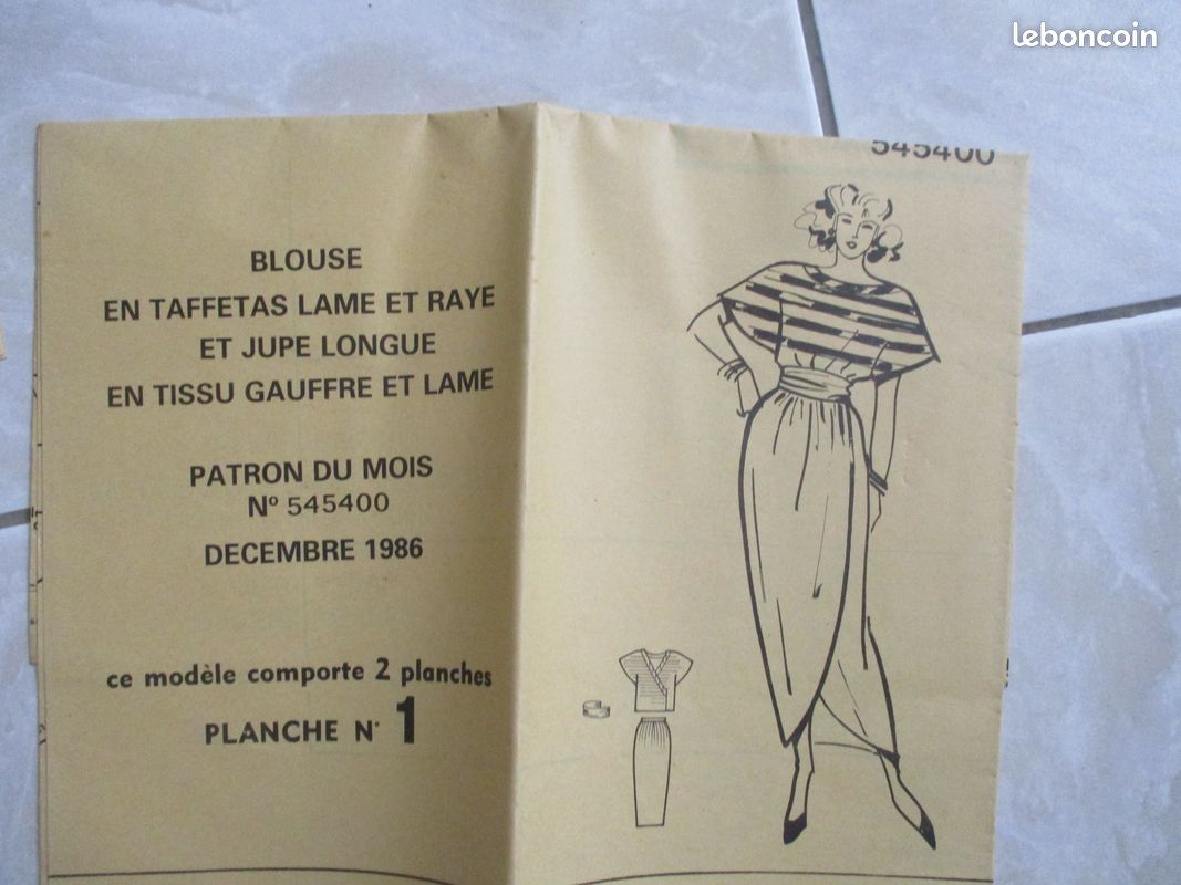 1920s Digital Download Vintage Modes Et Travaux 1928 French Fashion