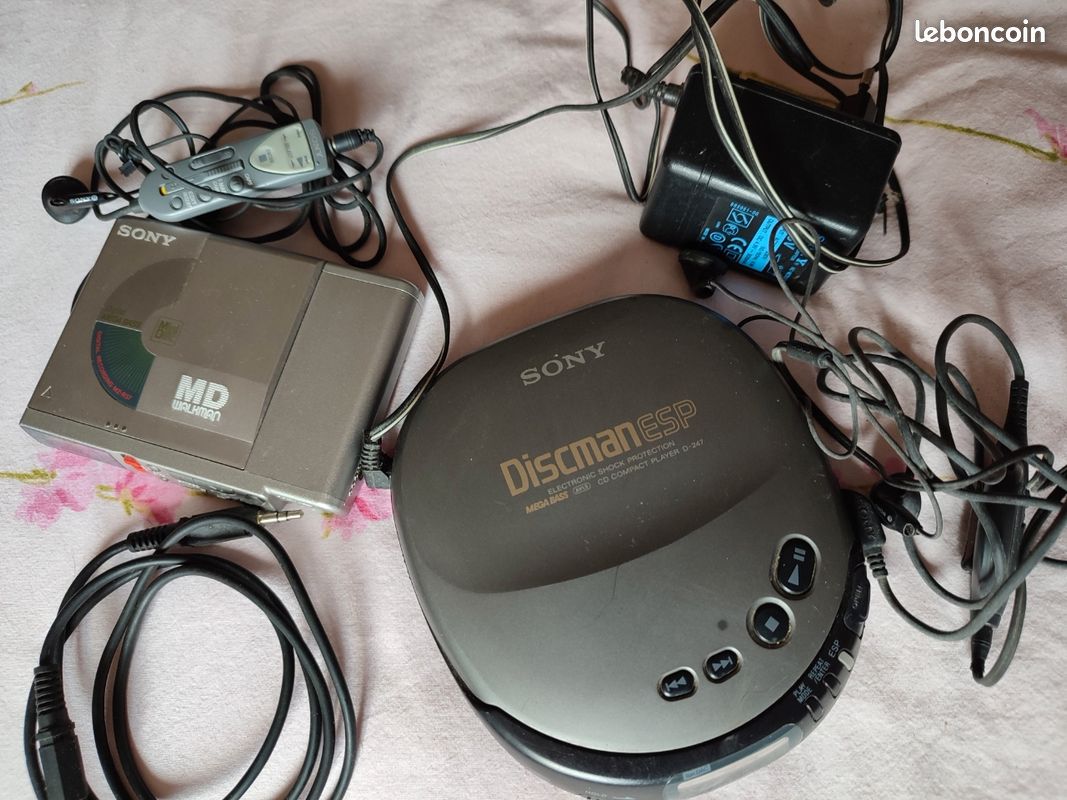 SONY MZ-R37 REPRODUCTOR de MiniDisc Portátil Grabador - MD Walkman EUR 89,99 - ES