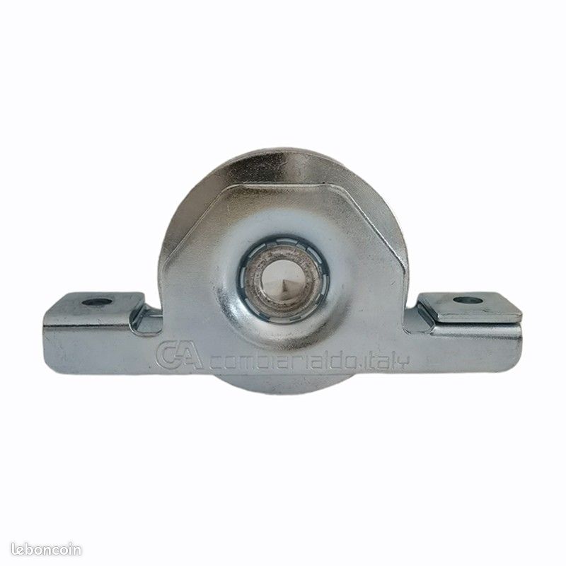 METALIDEAL | Galet Ou Roue De Portail Support Intérieur Diamètre 60mm Pour Rail Gorge V (image 3)