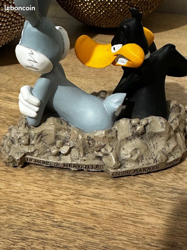FIGURINE BUGS BUNNY et Daffy Duck - Looney Tunes by Jim Shore EUR 40,00