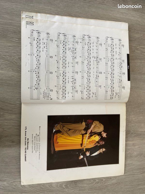 TABLATURE JEAN JACQUES GOLDMAN album à nos actes manqués (image 5)