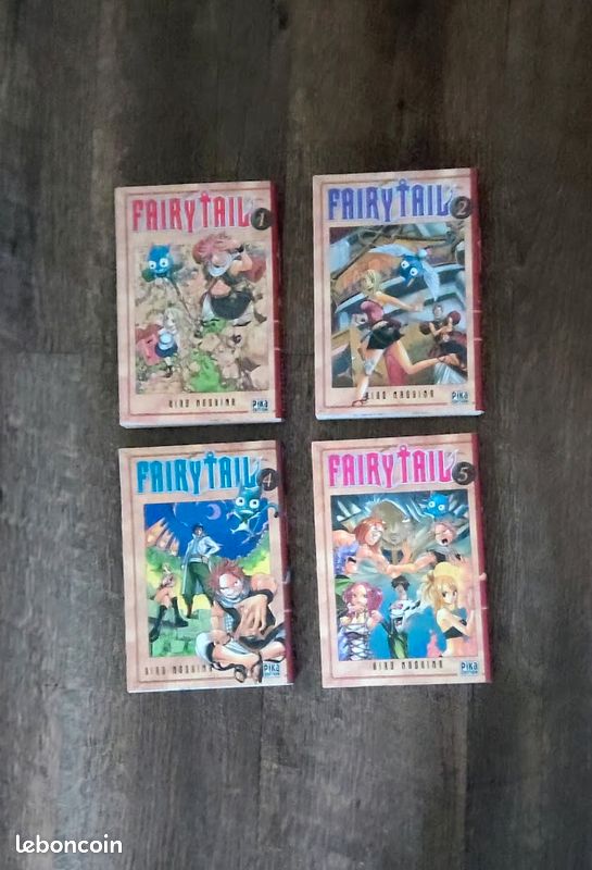 Lot 4 BD collection Manga (image 1)