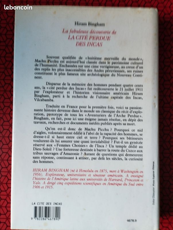 La cité perdue des Incas Hiram Bingham (image 2)